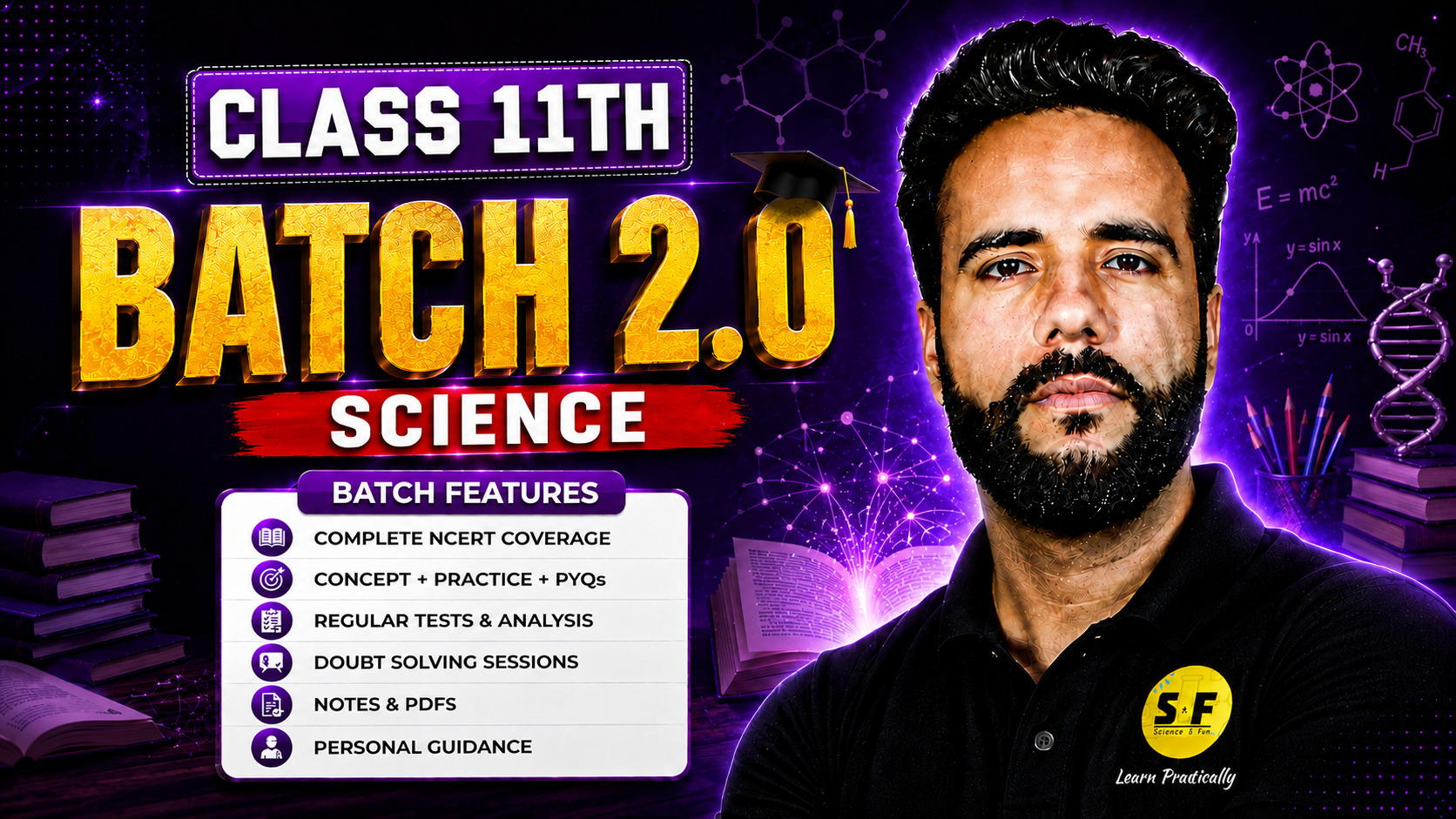 Class 11th (Topper 2.0 Science Batch) - Live 2026-27
