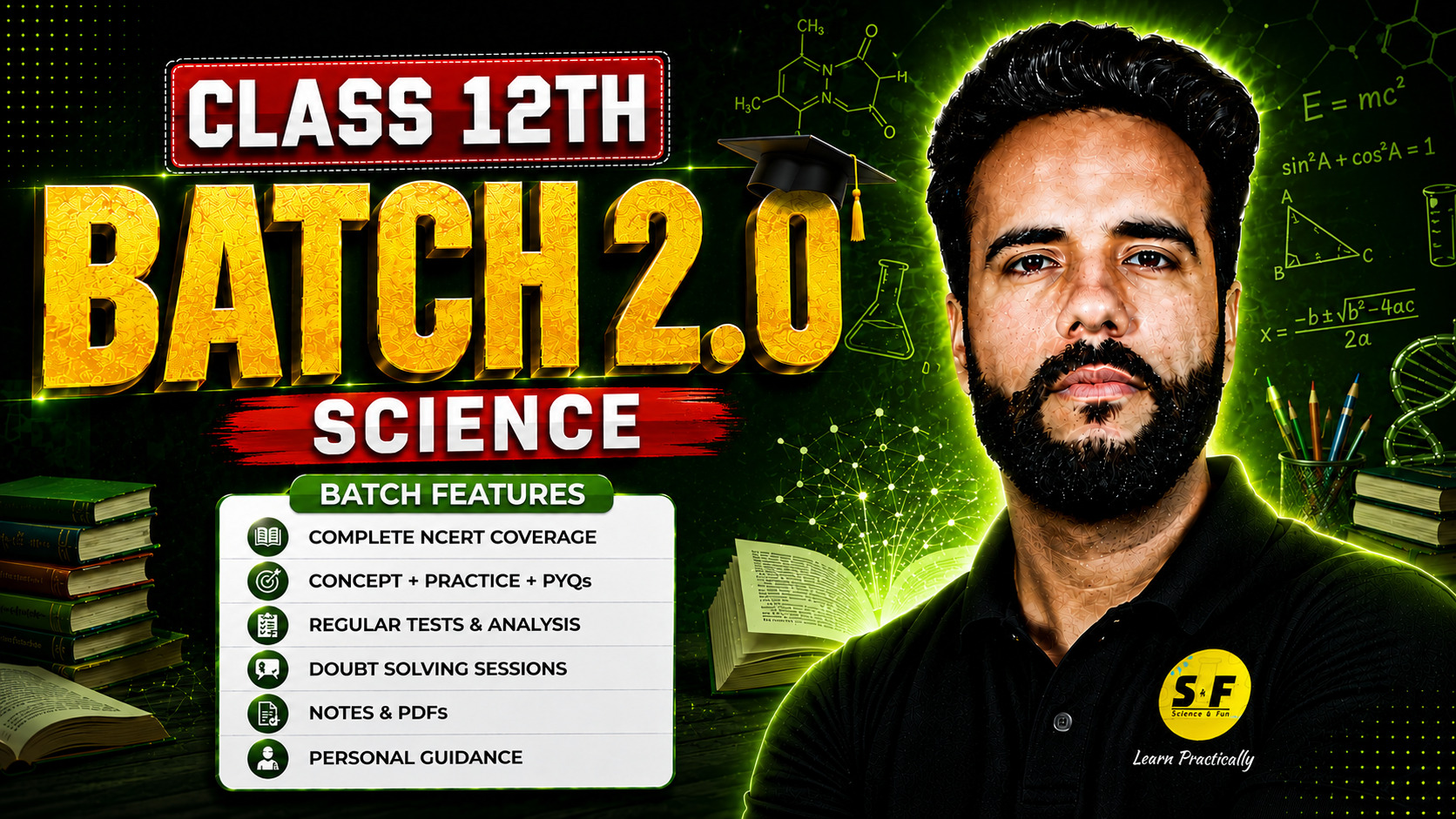 Class 12th (Ranker 2.0 Science Batch) - Live 2026-27