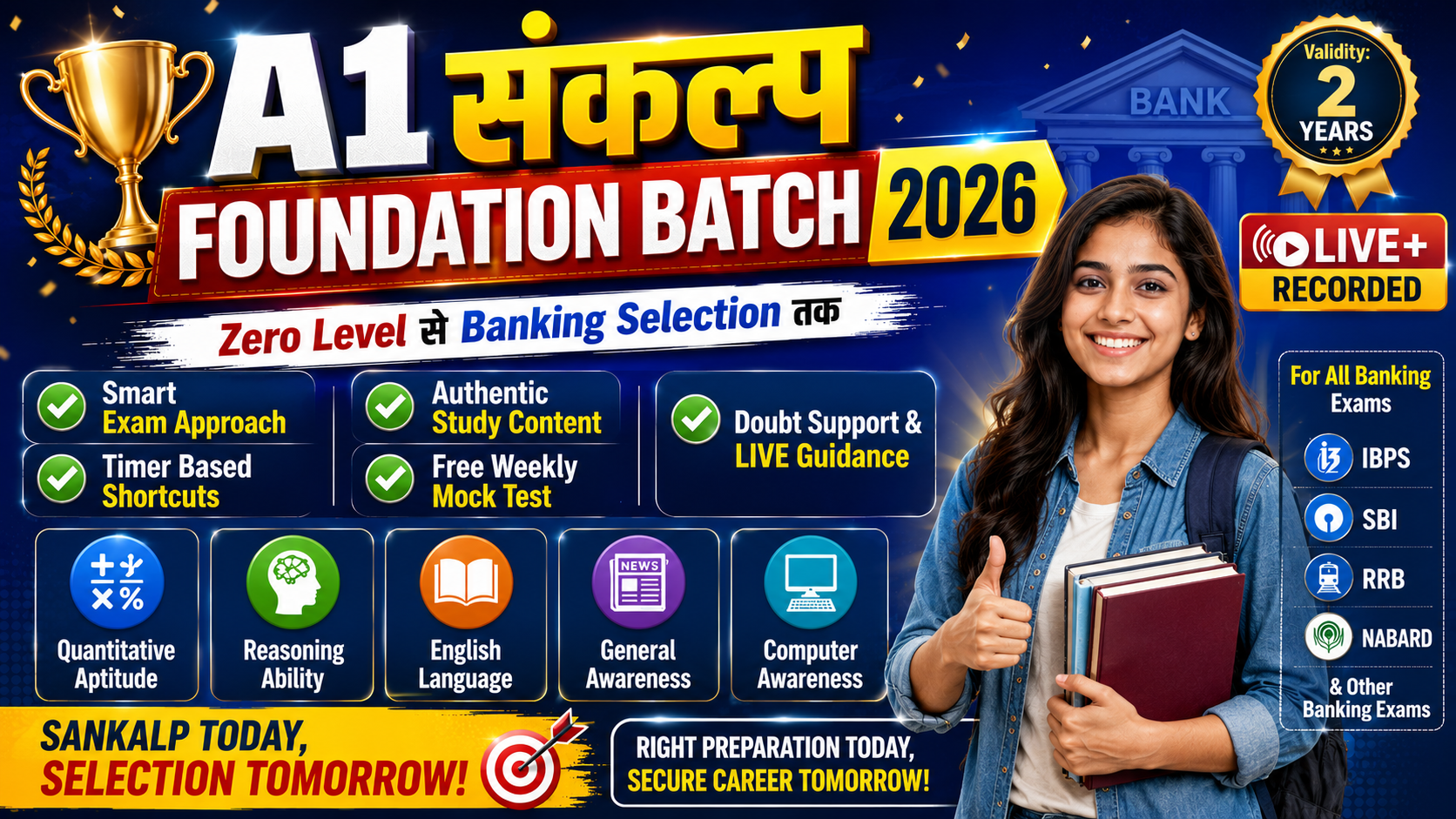 A1 संकल्प Foundation Batch 1.0