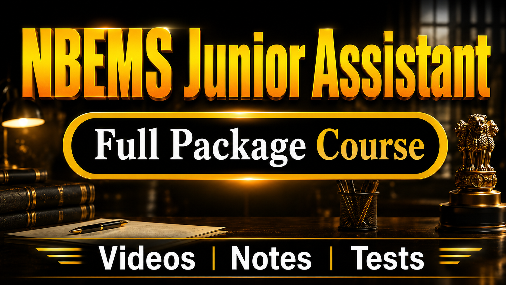 NBEMS Junior Assistant Full Package Course