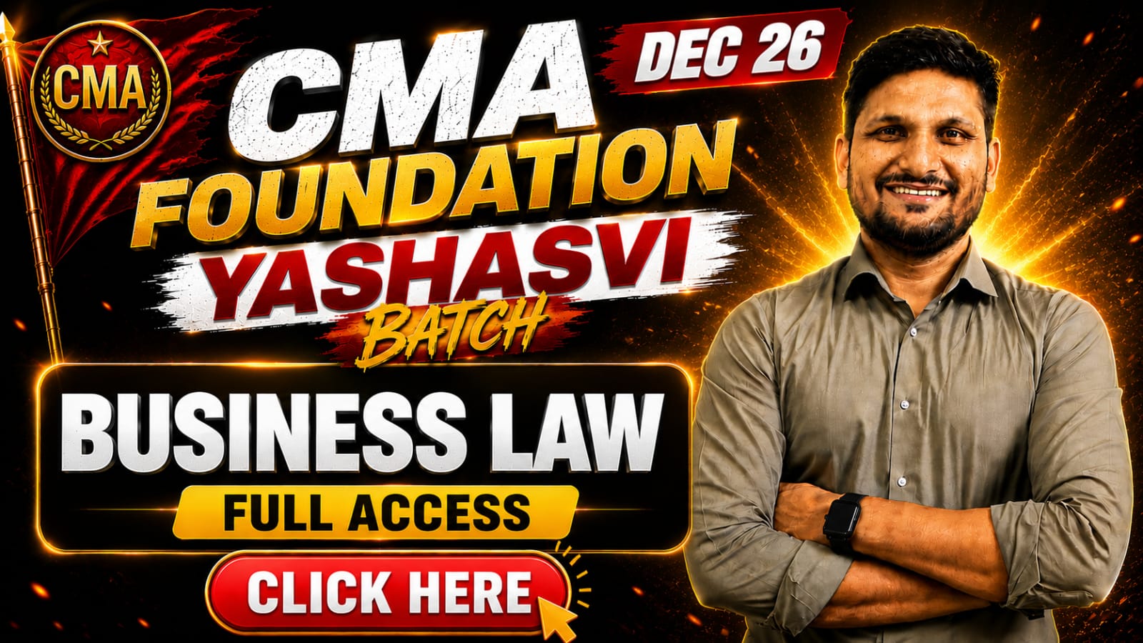 BUSINESS LAW | CMA FOUNDATION | DEC 2026 | YASHASVI BATCH