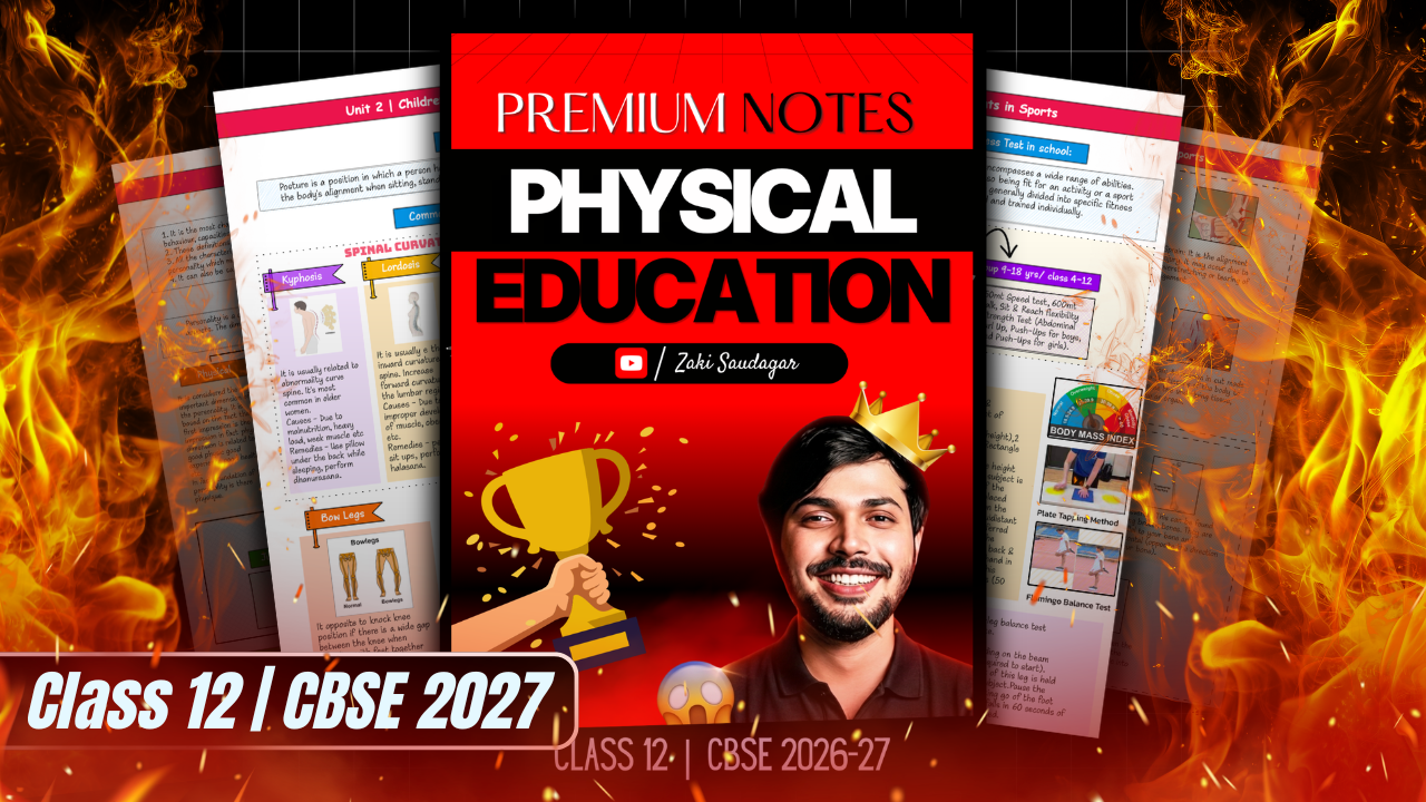[PDF] PE Premium Notes 12th CBSE Boards 2027 