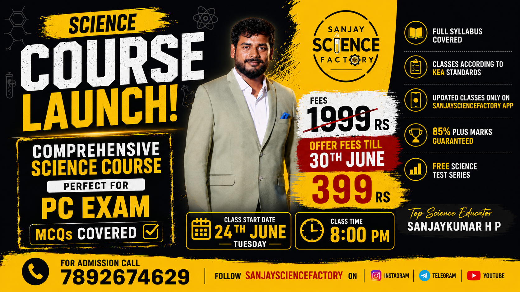 Complete Science Course June 2026