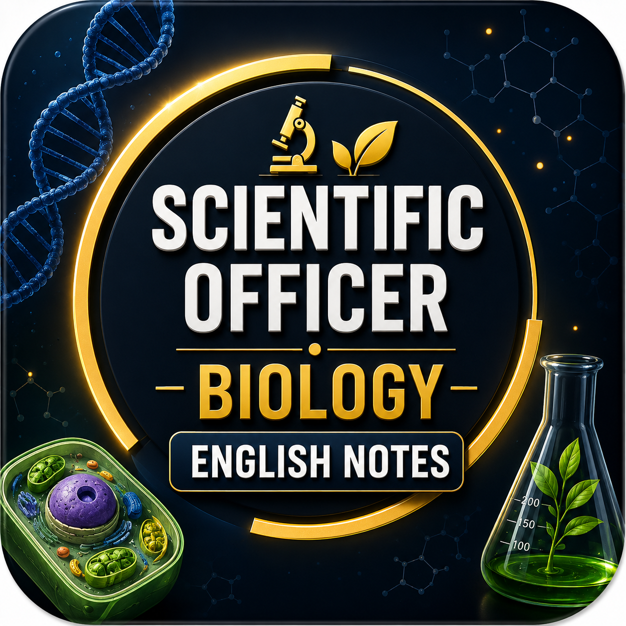 SCIENTIFIC OFFICER - BIOLOGY (PART B) - ENGLISH e- BOOK