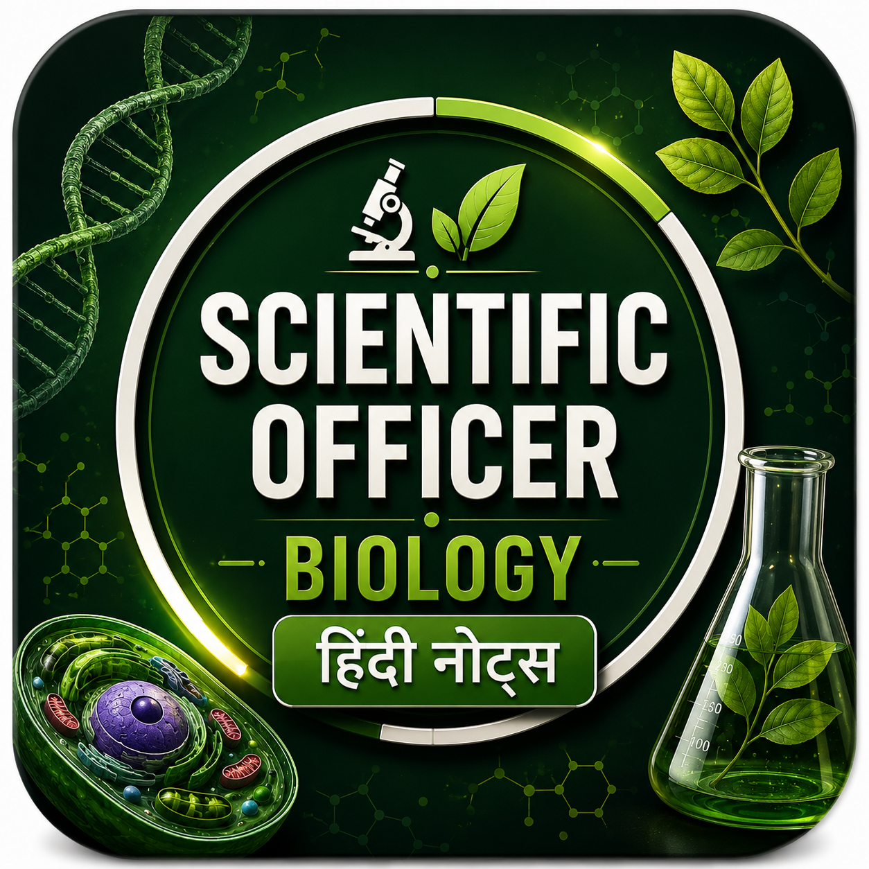 SCIENTIFIC OFFICER - BIOLOGY (PART B) - HINDI e- BOOK