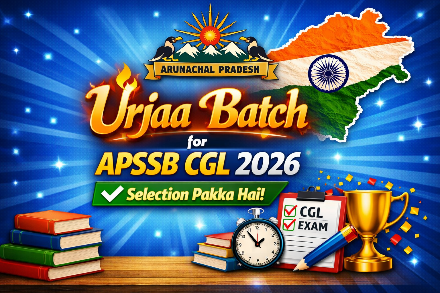 Urja APSSB CGL 2026 LIVE