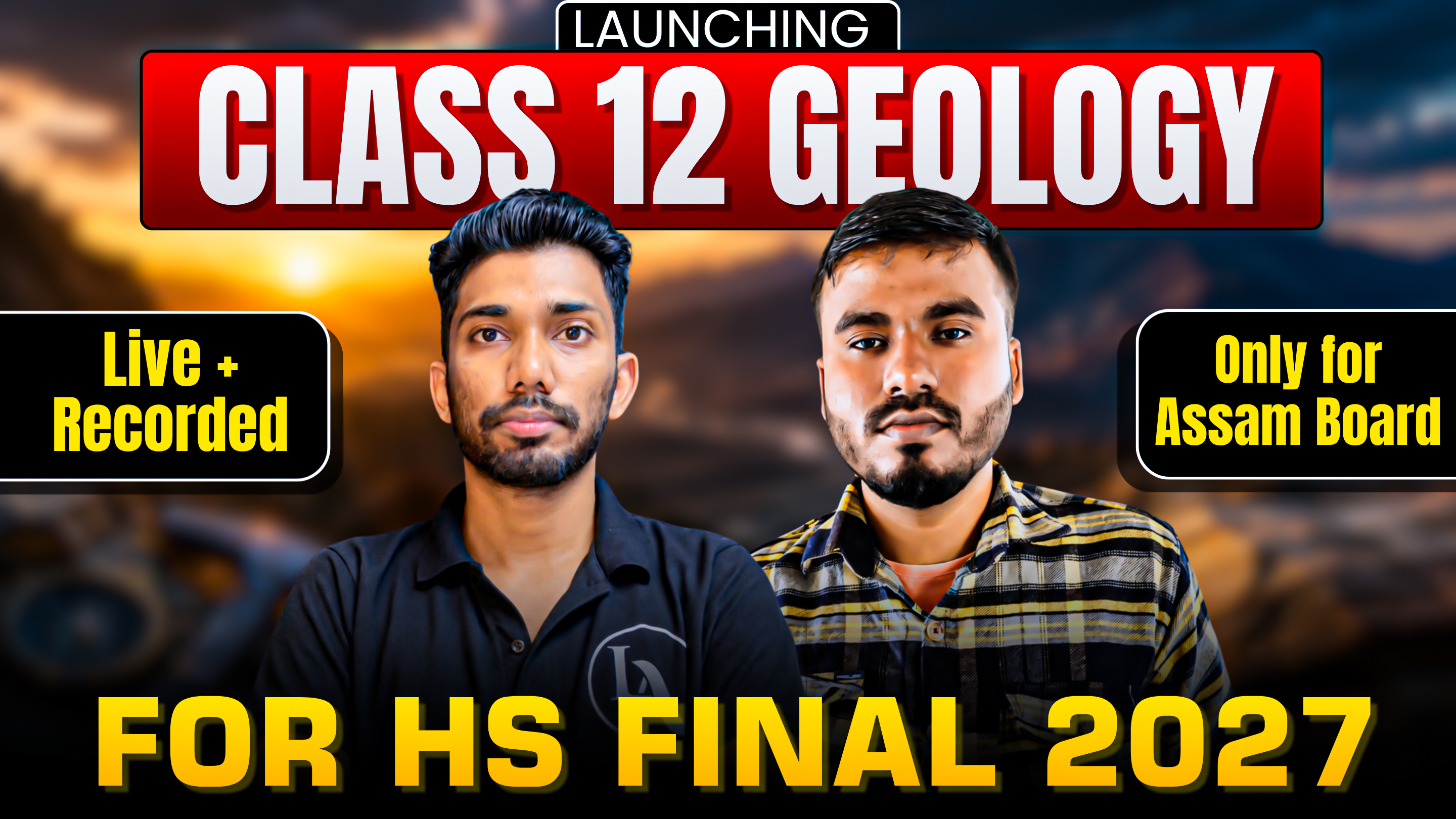 Arohan Batch For Class 12 Geology | LIVE + RECORDED | Assamese Explanation