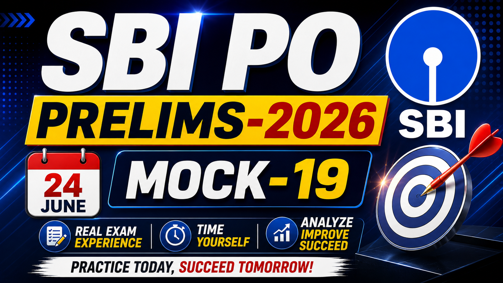 SBI PO Prelims Live Mock 2026