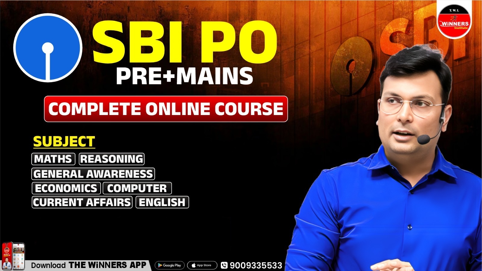 SBI PO (Pre+Mains) Online Course (SBI-PO-PM1125)
