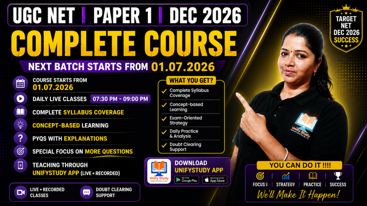 UGC NET Paper 1 Complete Course DECEMBER 2026