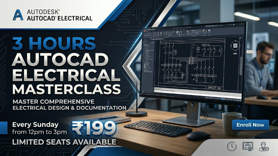 AutoCAD Electrical 3 Hours Masterclass