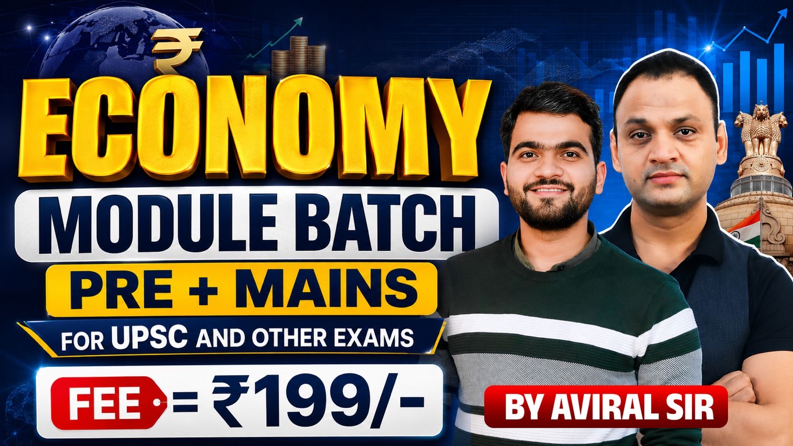 ECONOMY MODULE PRE + MAINS ( LIVE BATCH ) 