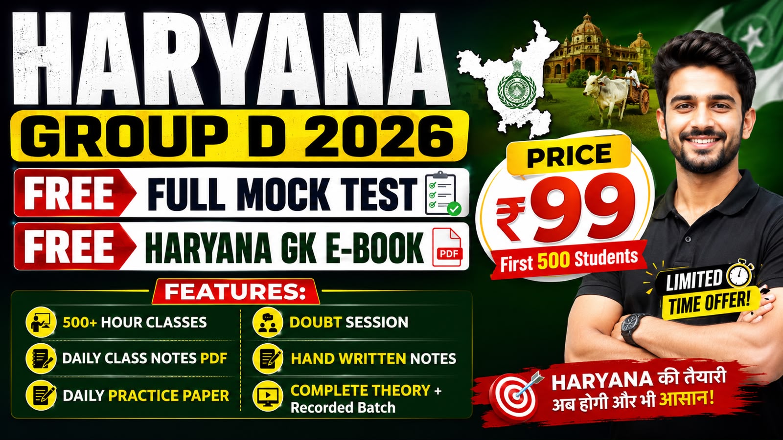 Haryana Group-D 2026 