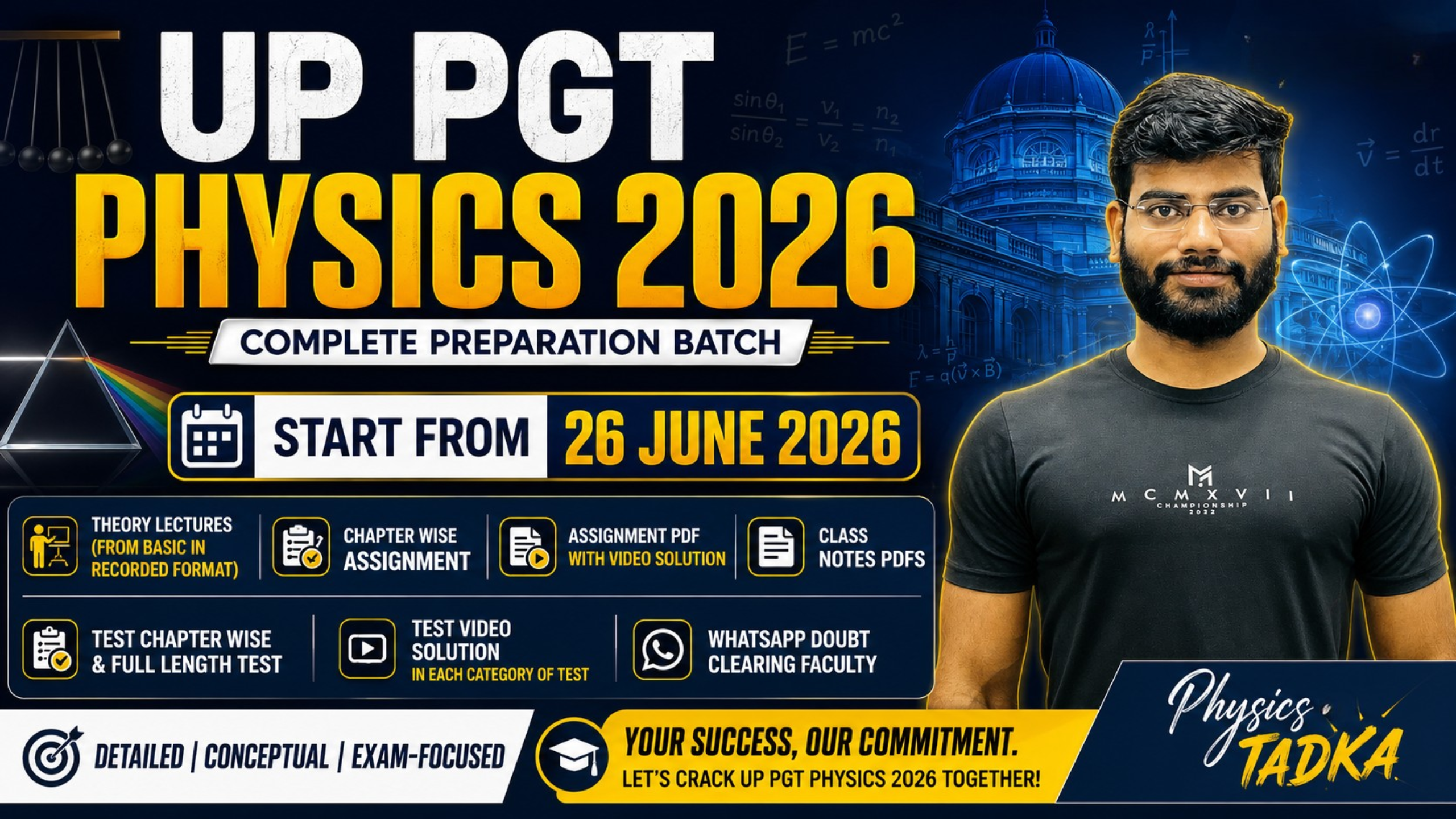 UP PGT PHYSICS 2026