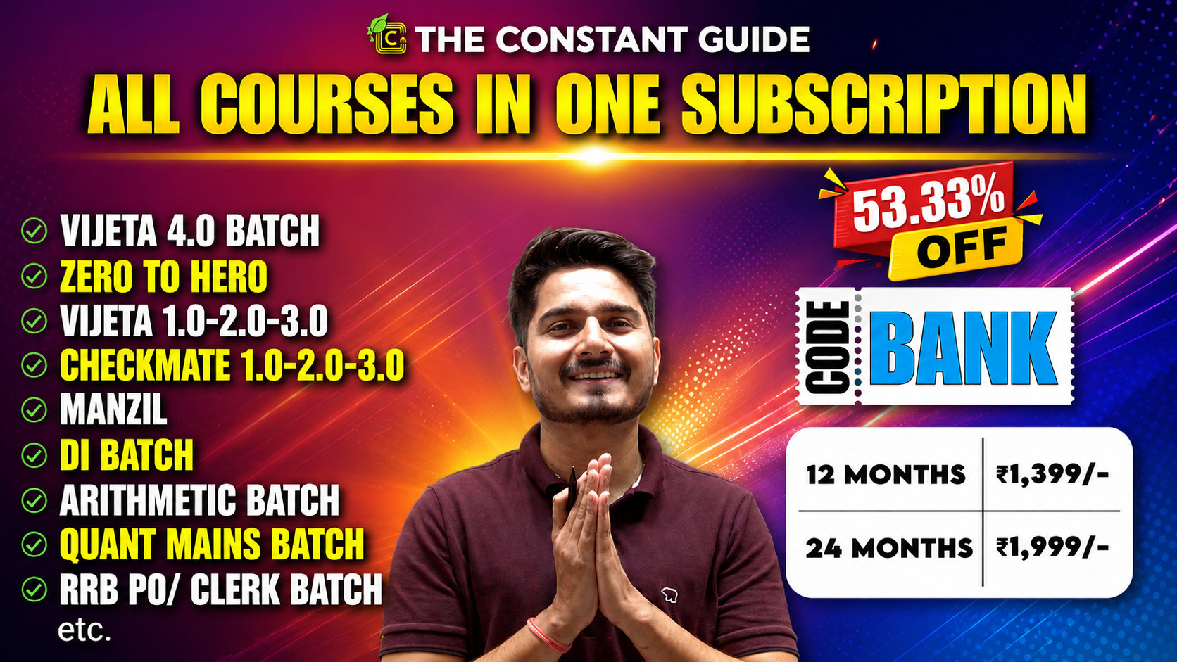 CONSTANT GUIDE EXCLUSIVE SUBSCRIPTION ( Valid for 1 Year )