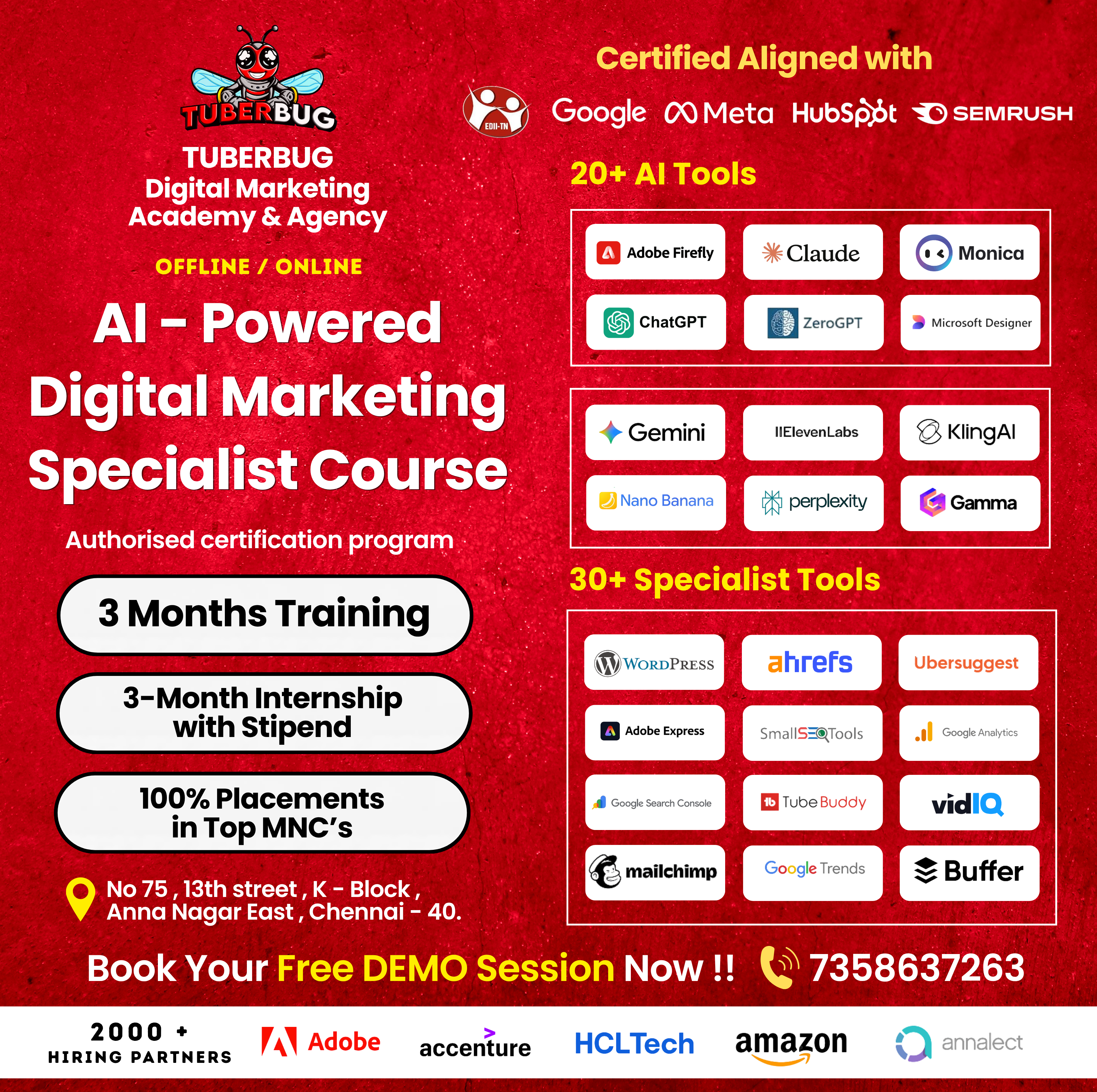 AI - Powered Digital Marketing Specialist Course