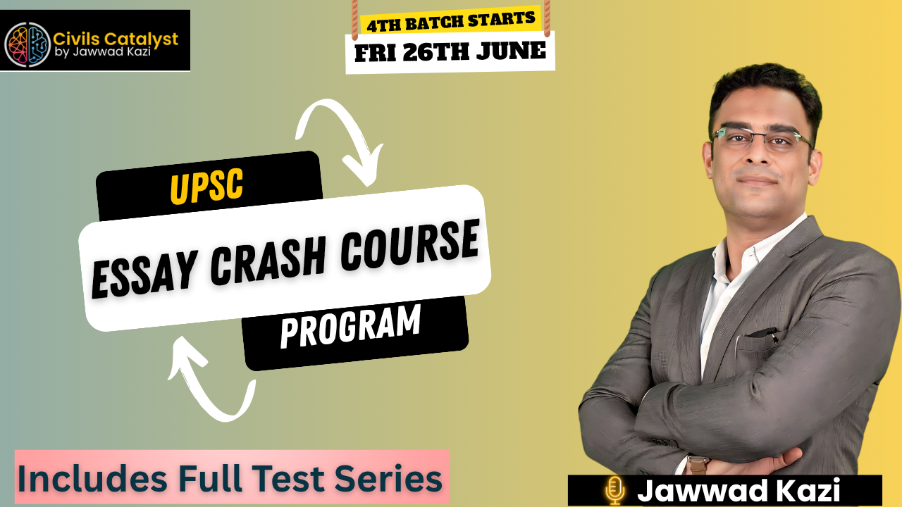 UPSC Essay Crash Course Four 2026 