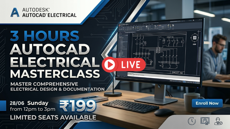 AutoCAD Electrical 3 Hours Masterclass