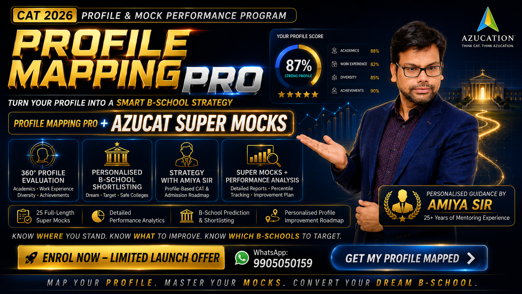 PROFILE MAPPING PRO WITH MOCKS FOR CAT 2026