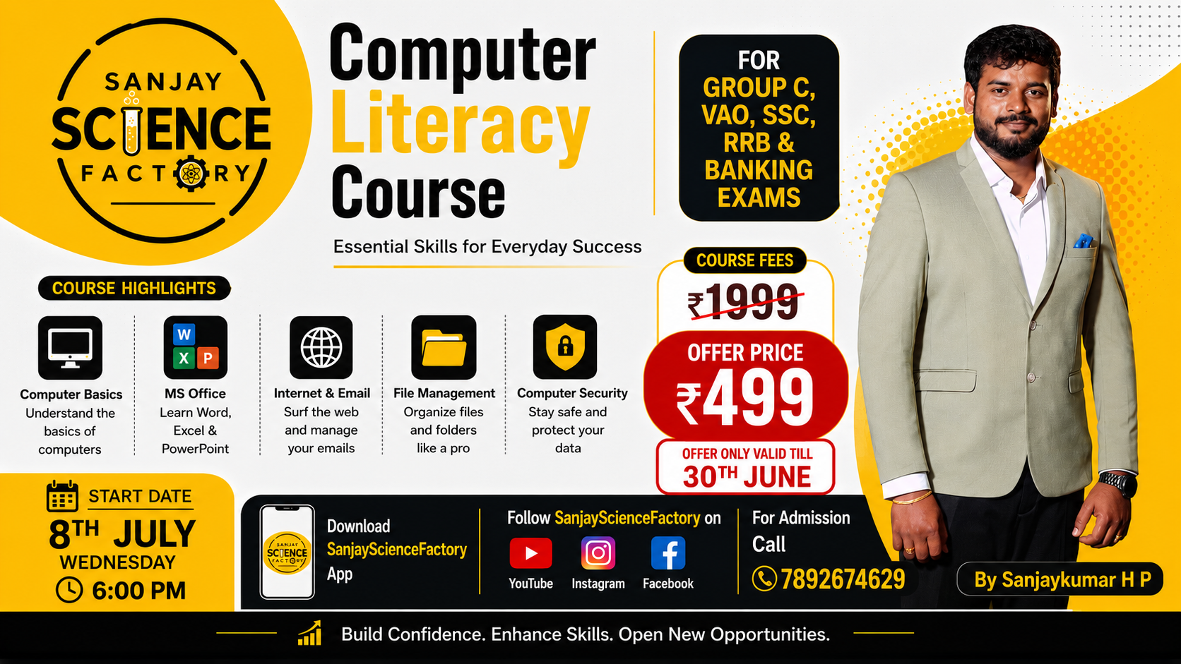 Complete Computer Literacy Course July 2026