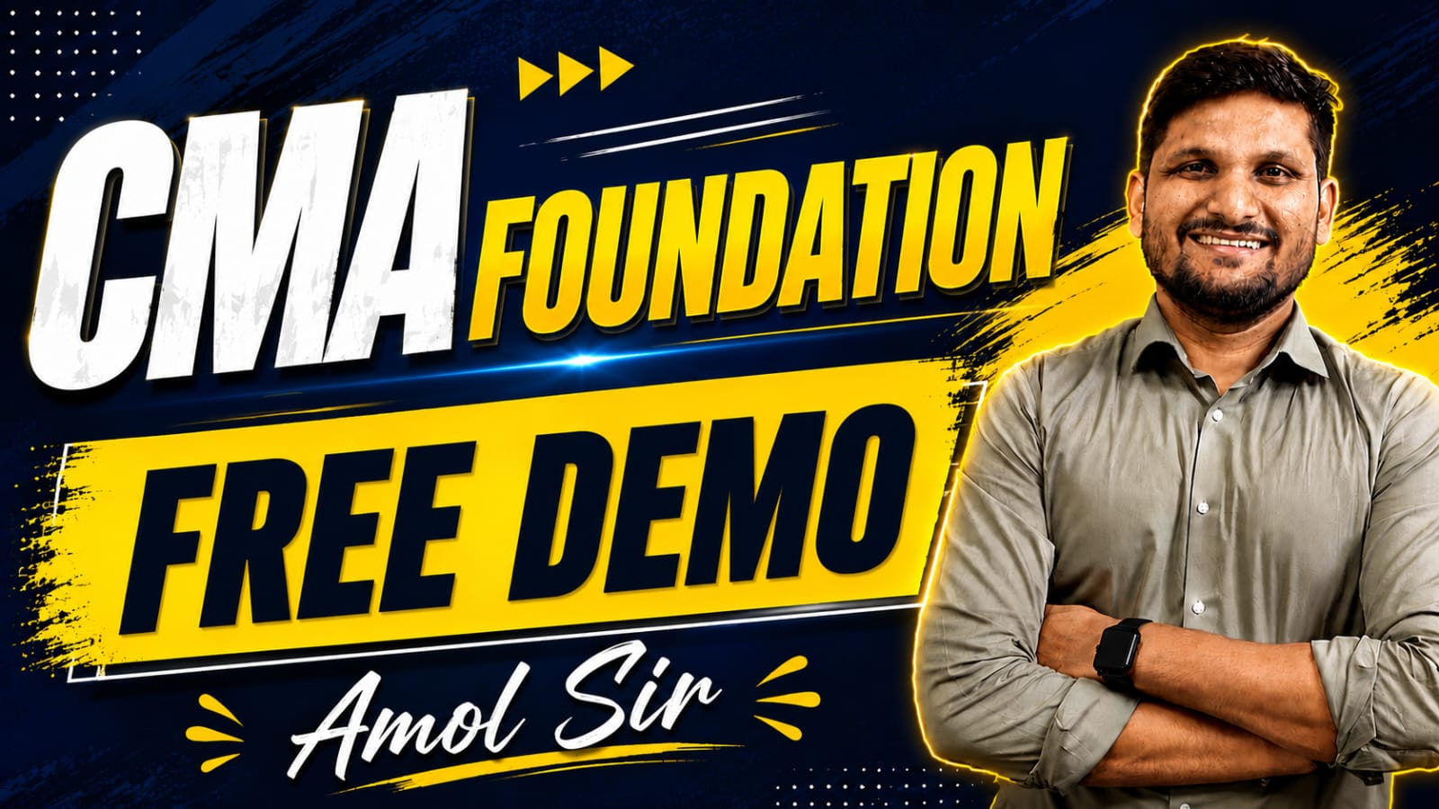 CMA FOUNDATION | DEC 2026 | FREE DEMO BATCH
