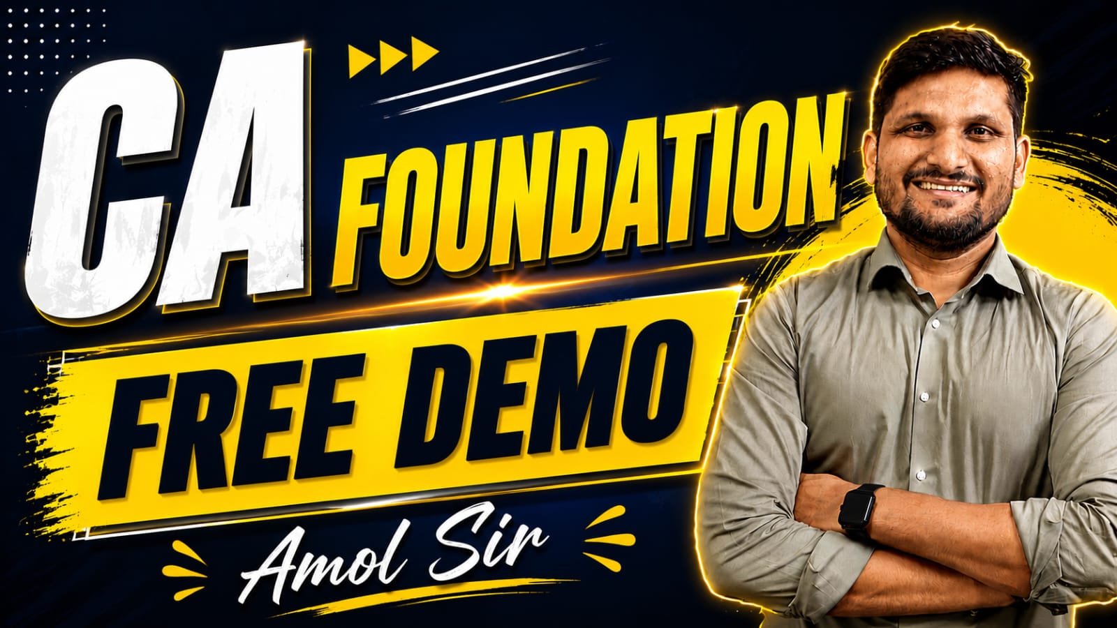 CA FOUNDATION | SEP 2026 & JAN 2027 | FREE DEMO BATCH