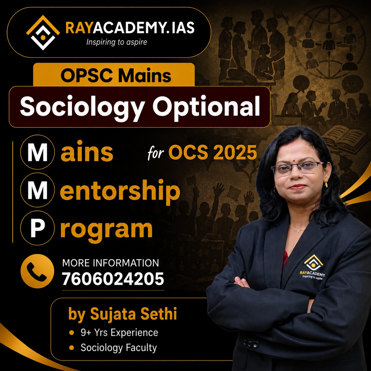 Sociology Mains Mentorship Program MMP OCS 2025