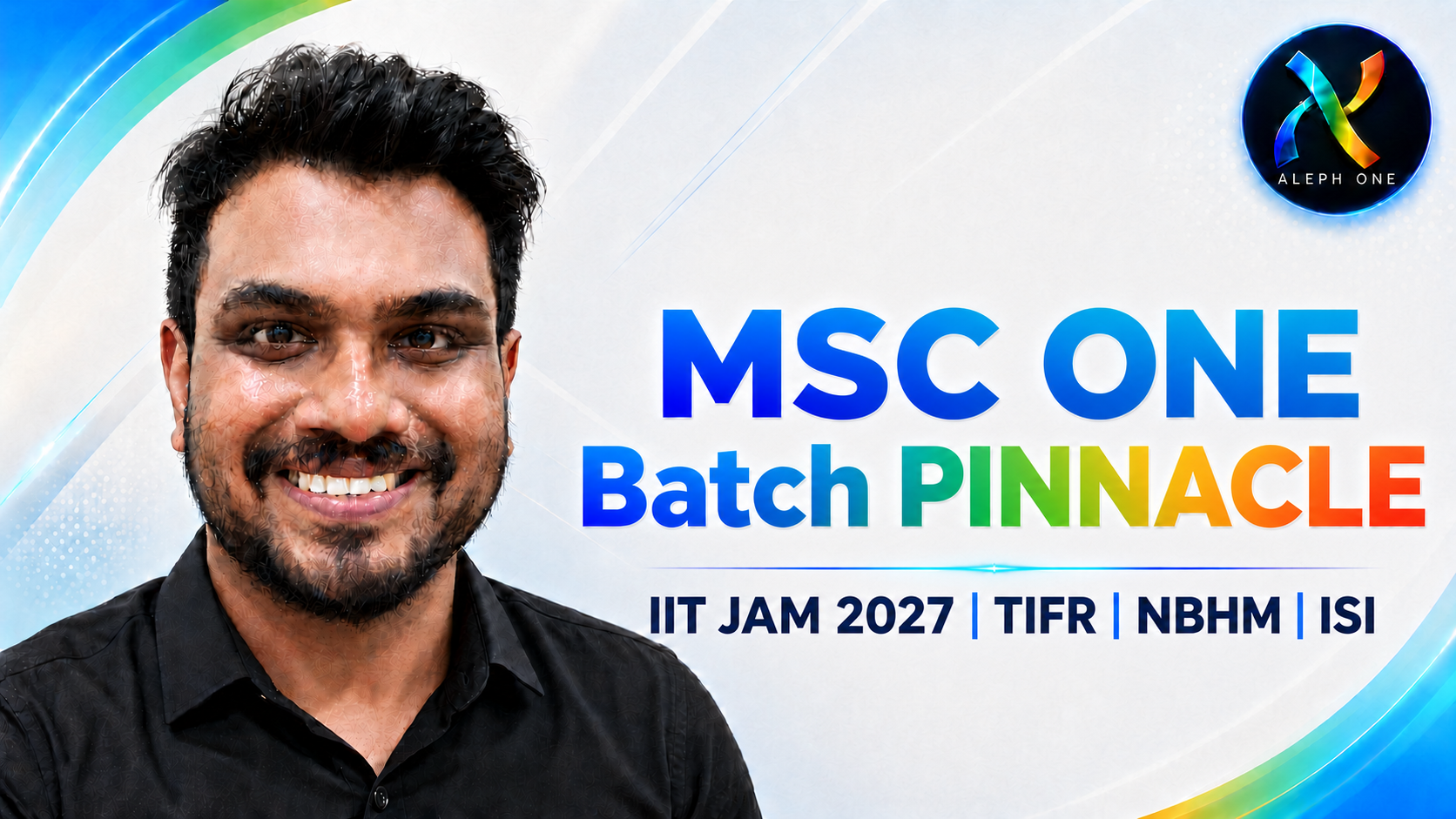 MSc ONE - PINNACLE for IIT JAM MA 2027 | TIFR | NBHM | CUET | ISI