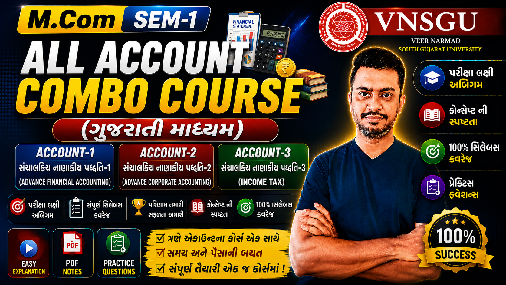 M.COM SEM-1 | ACCOUNT (GM)