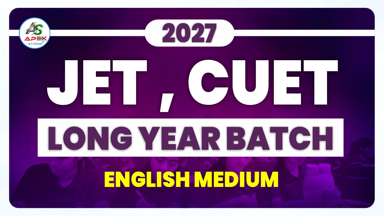 JET CUET - 2027 | TARGET BATCH | ENGLISH MEDIUM 