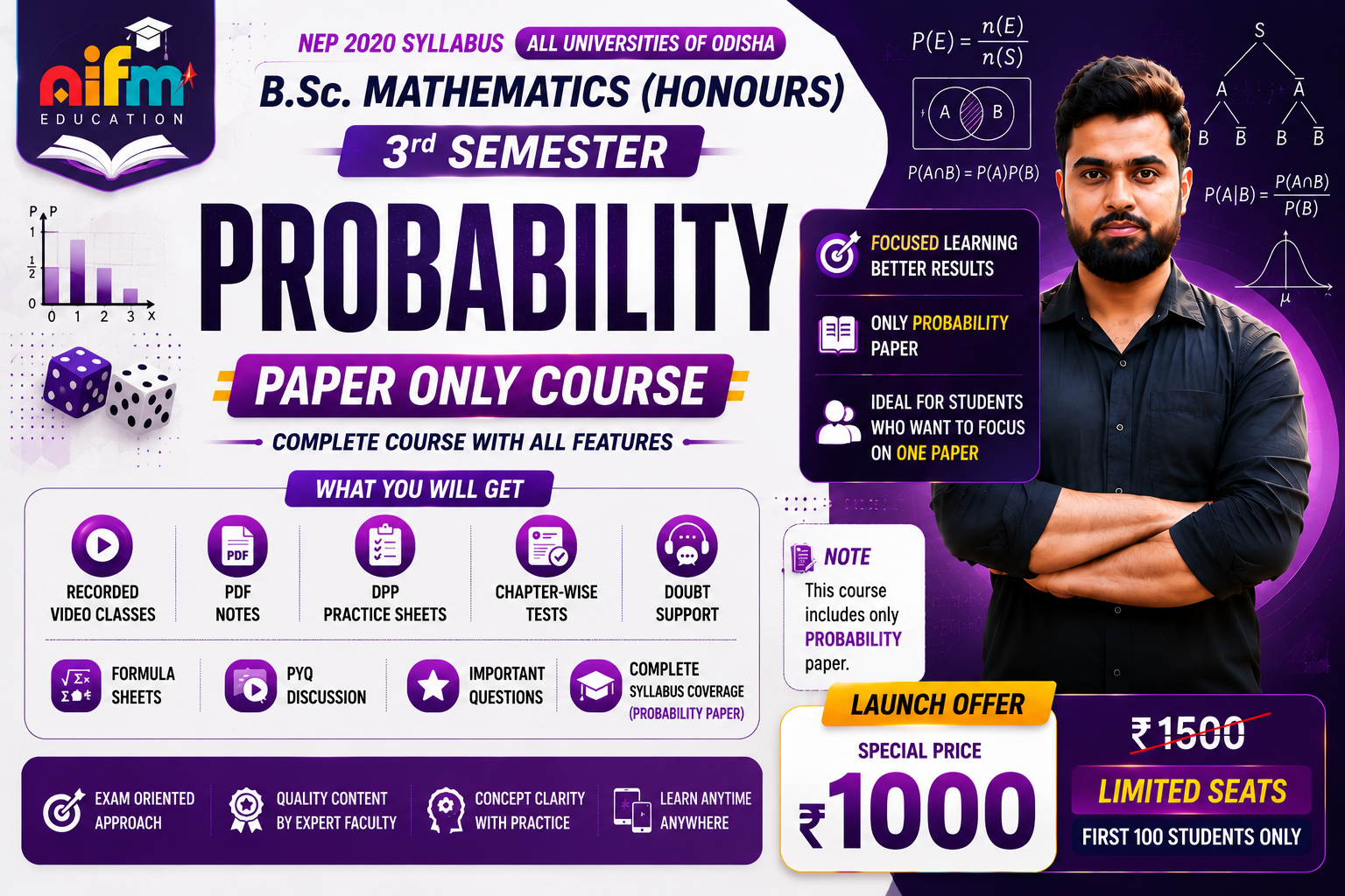 3rd Sem Probability 2025–29