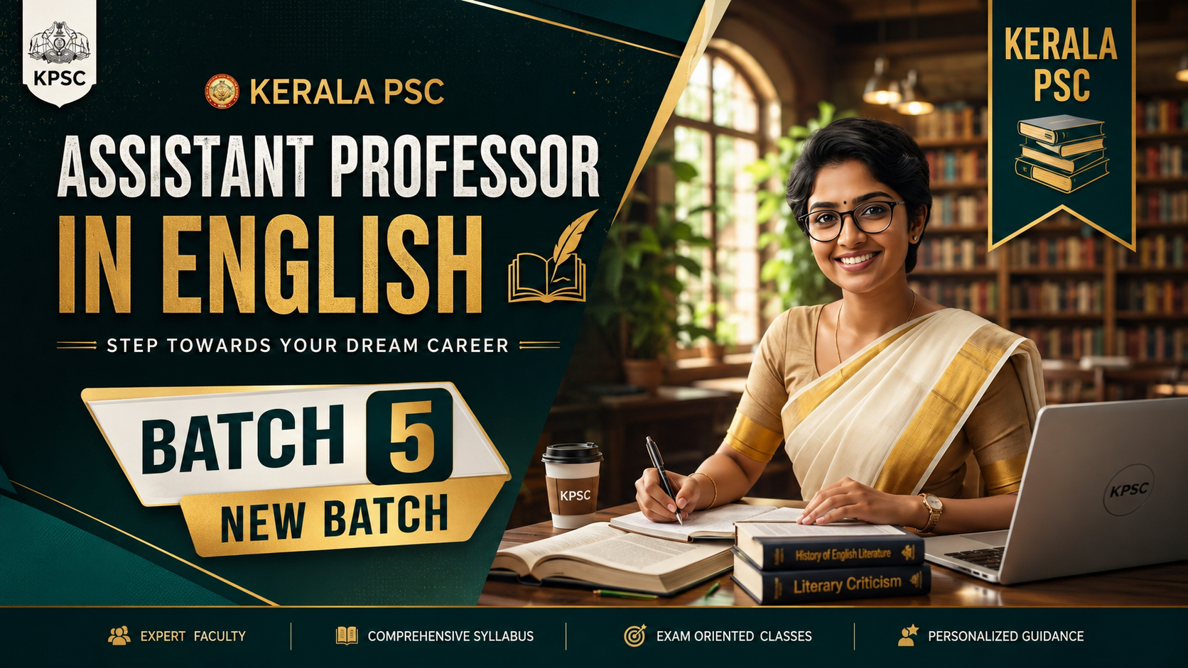 Kpsc Assistant professor English Batch 5