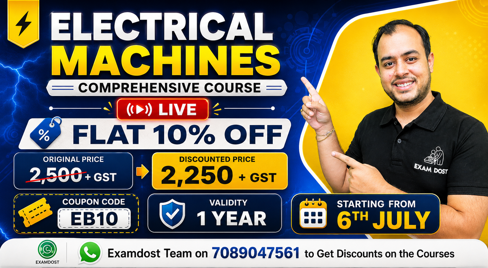Electrical Machines Comprehensive Course -  Hindi ( Live )