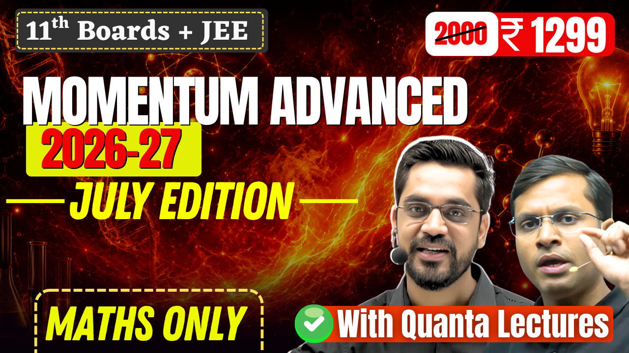 Momentum Advanced July Edition Maths Only