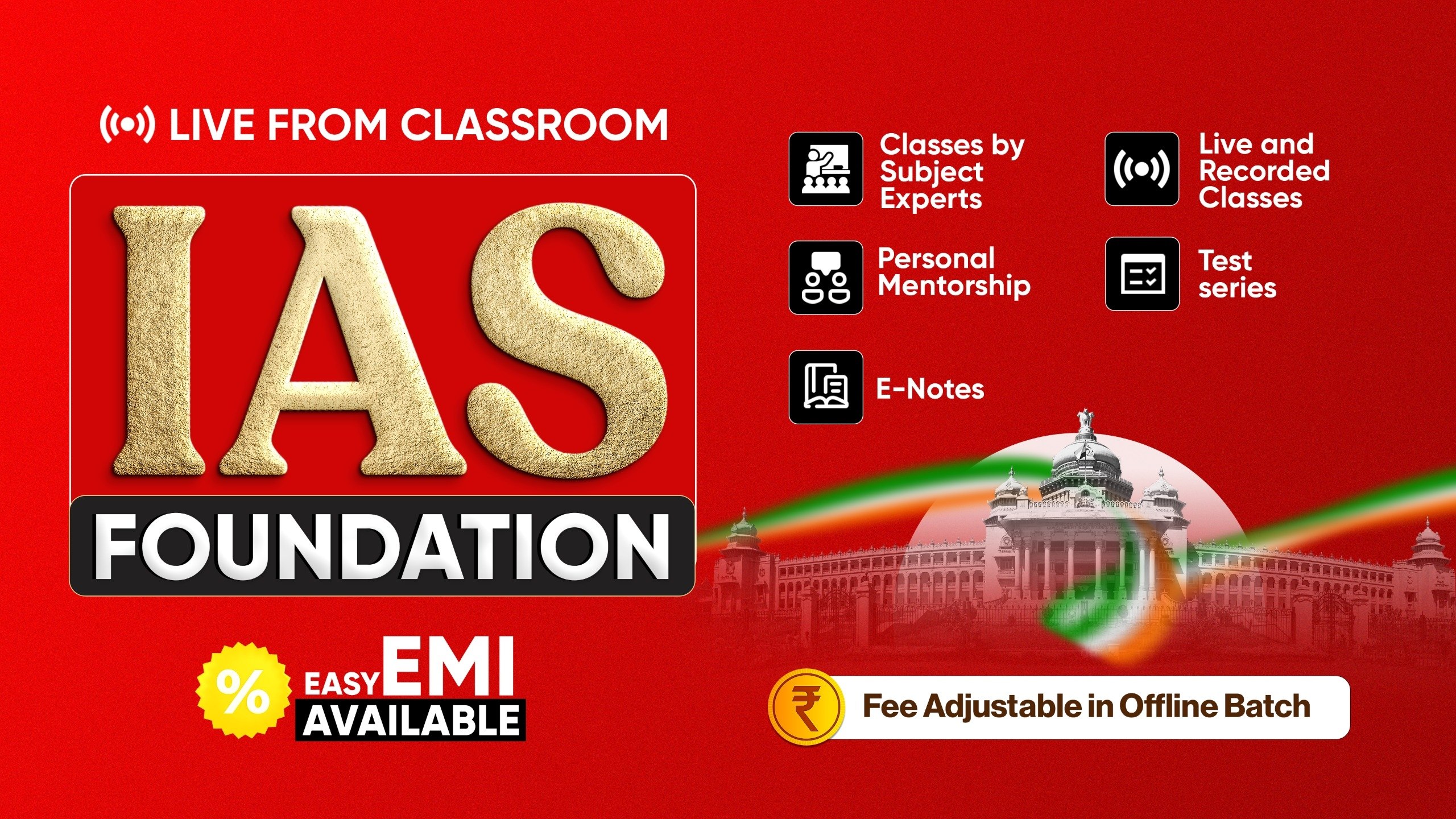 IAS Foundation Live From Classroom (JULY 2026)
