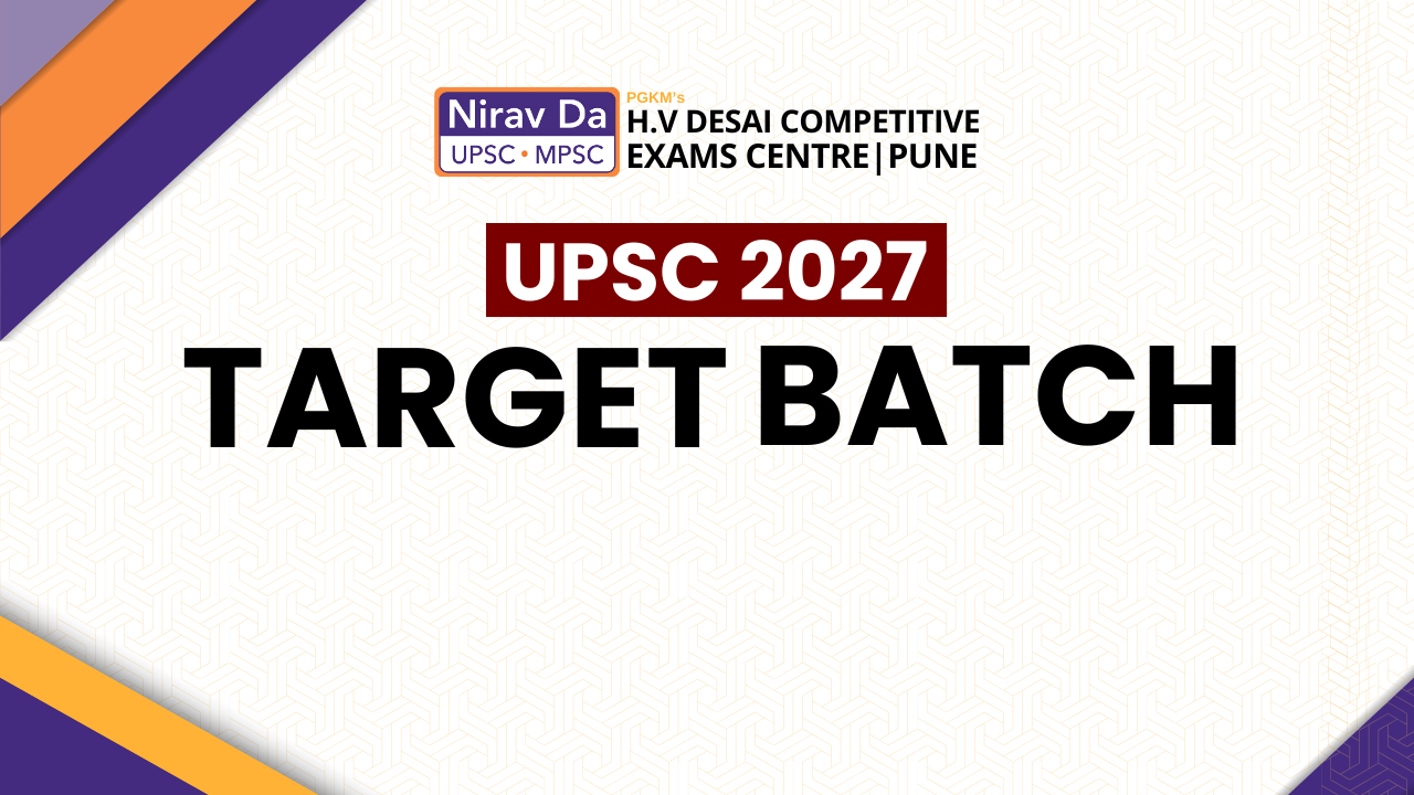 UPSC CSE 2027 – Target Batch