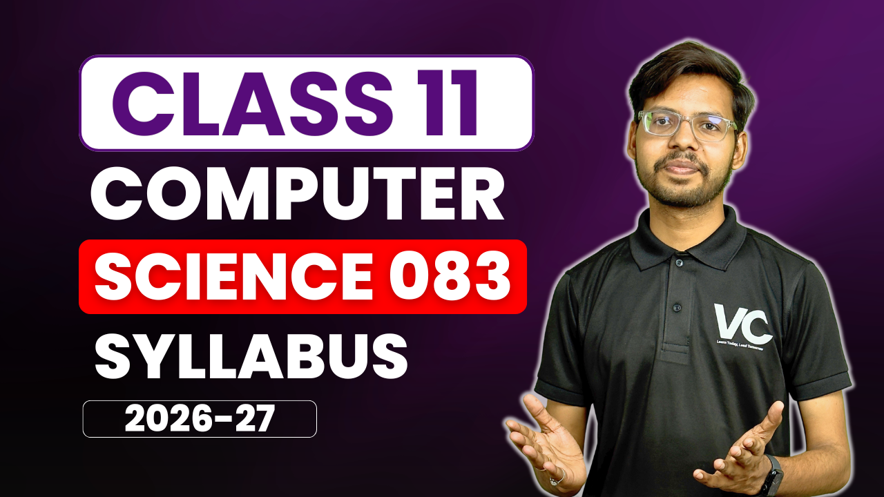 Class 11 [Python] Computer Science 2026-27 Syllabus