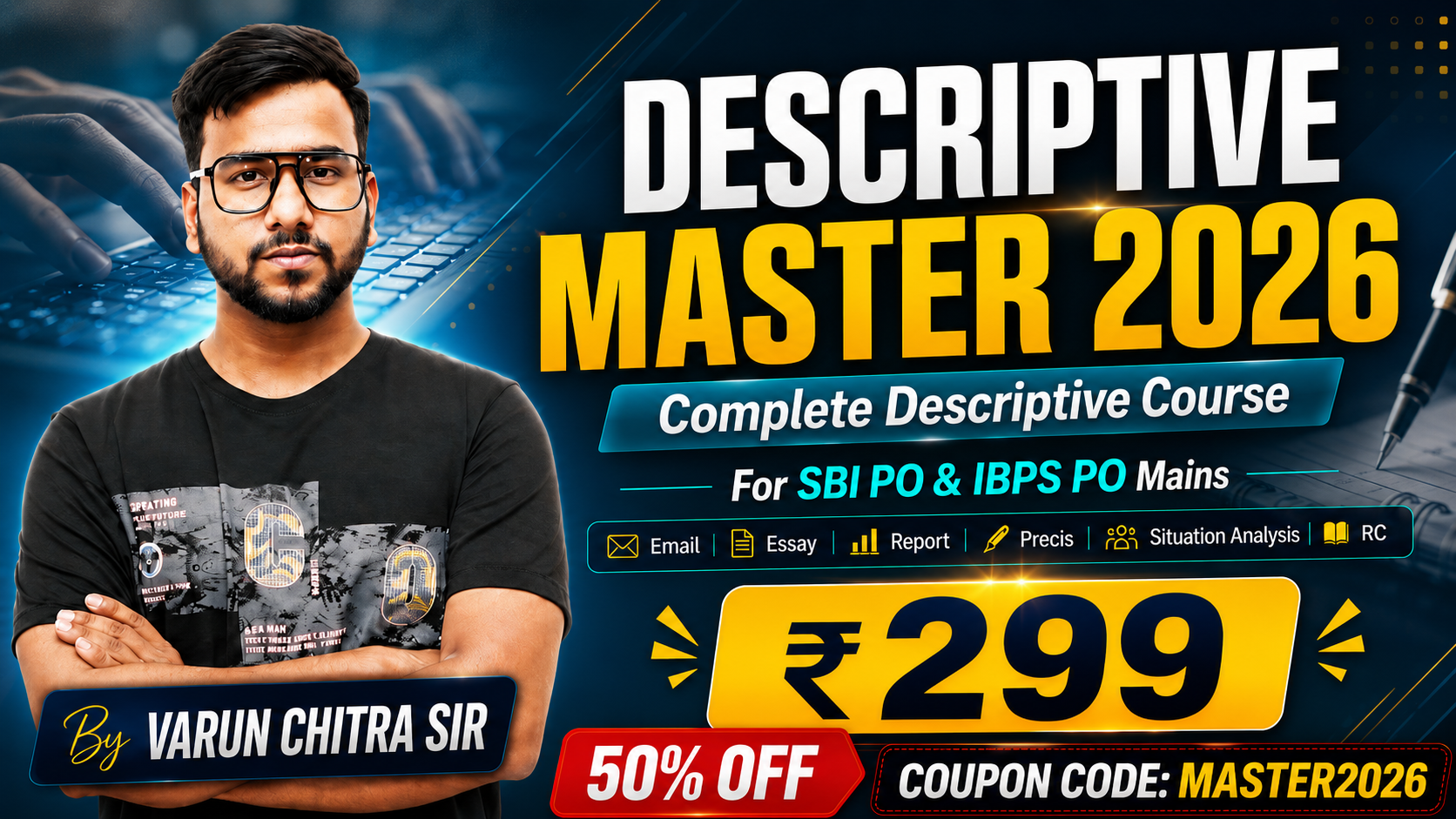 Descriptive Master 2026: Varun Chitra Sir