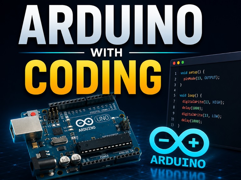 Arduino With Coding (Robotics, Embedded System)