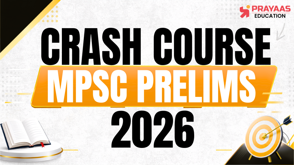 MPSC PRELIMS 2026 CRASH COURSE