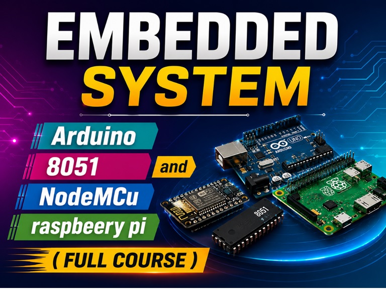 Embedded System | IoT | Automation | Robotics (एंबेडेड सिस्टम रोबोटिक्स)