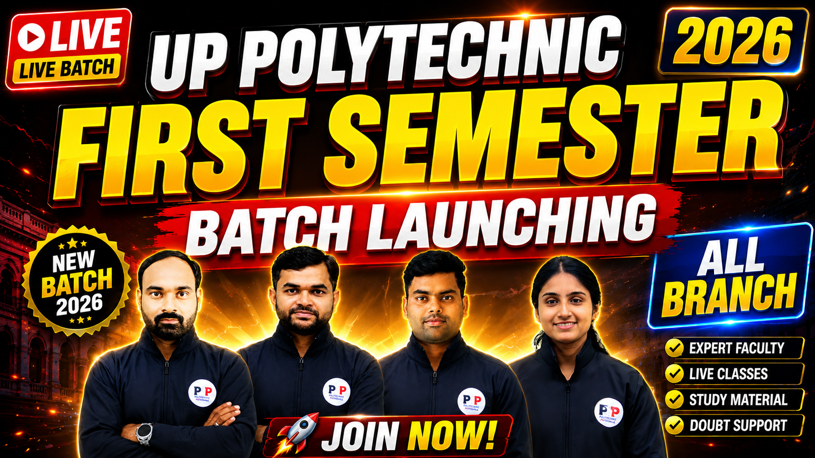 Polytechnic 1st Sem - All Branch (2026-27)