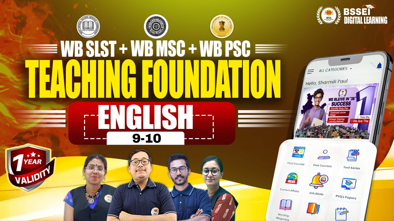 Teaching Foundation - SLST English (9-10) || Live + Recorded Class