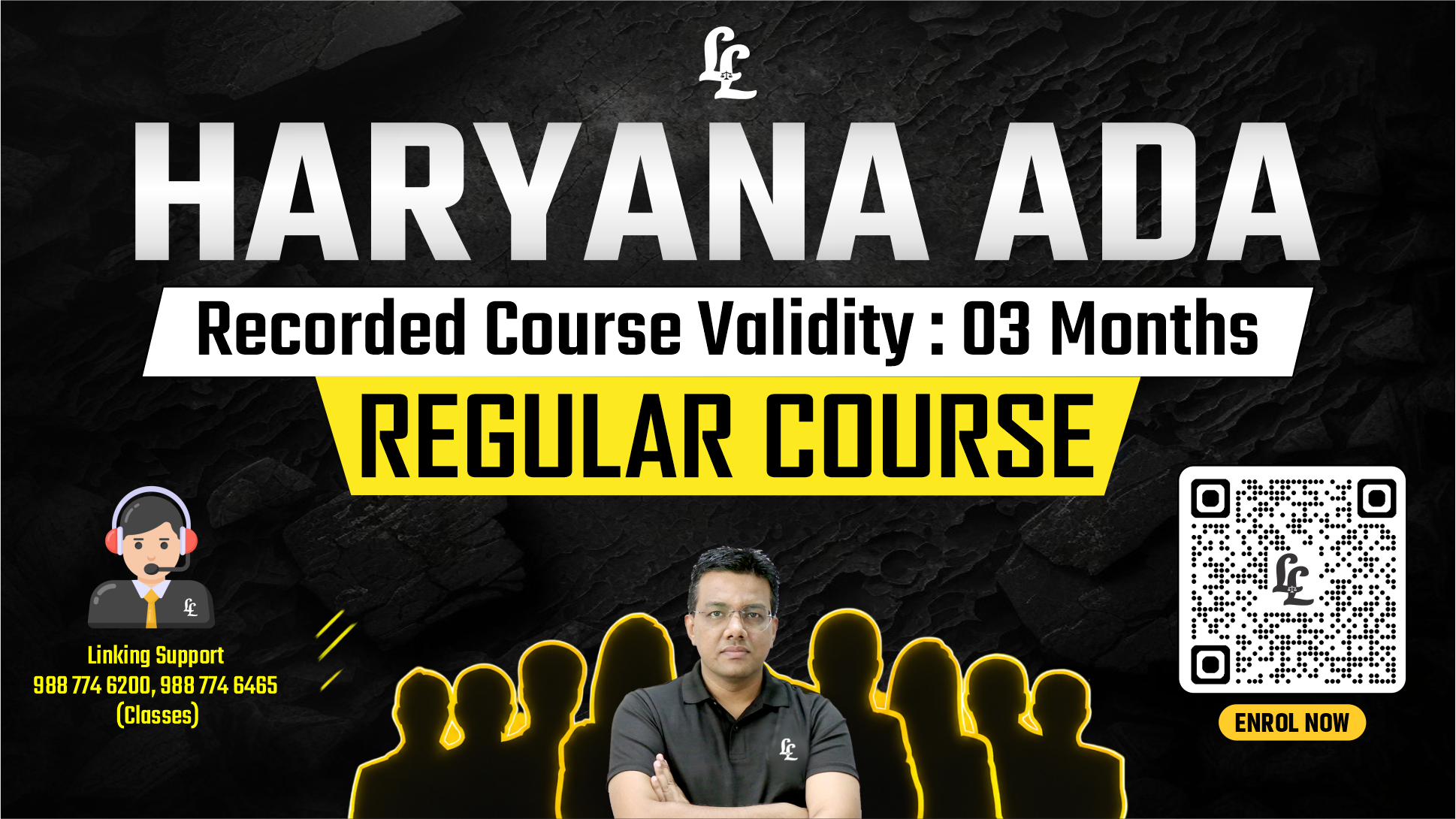 Haryana ADA Regular Recorded Course