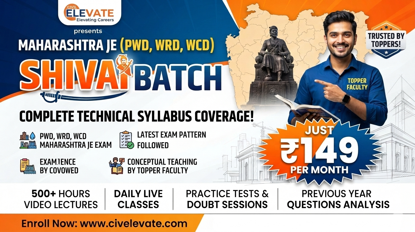 Maharashtra JE Shivai Batch