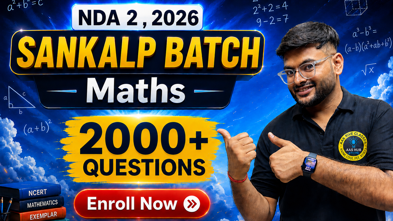 NDA Maths Sankalp Batch (September Attempt 2026)