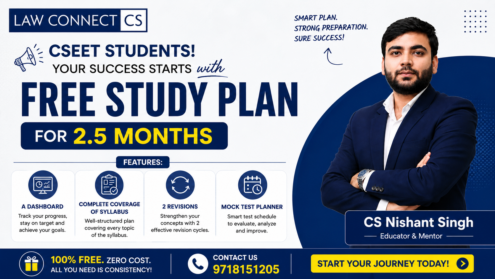 CSEET FREE STUDY PLANNER