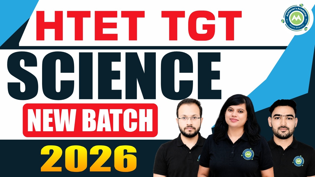 TGT Science New Live Batch For HTET 2026 Exam