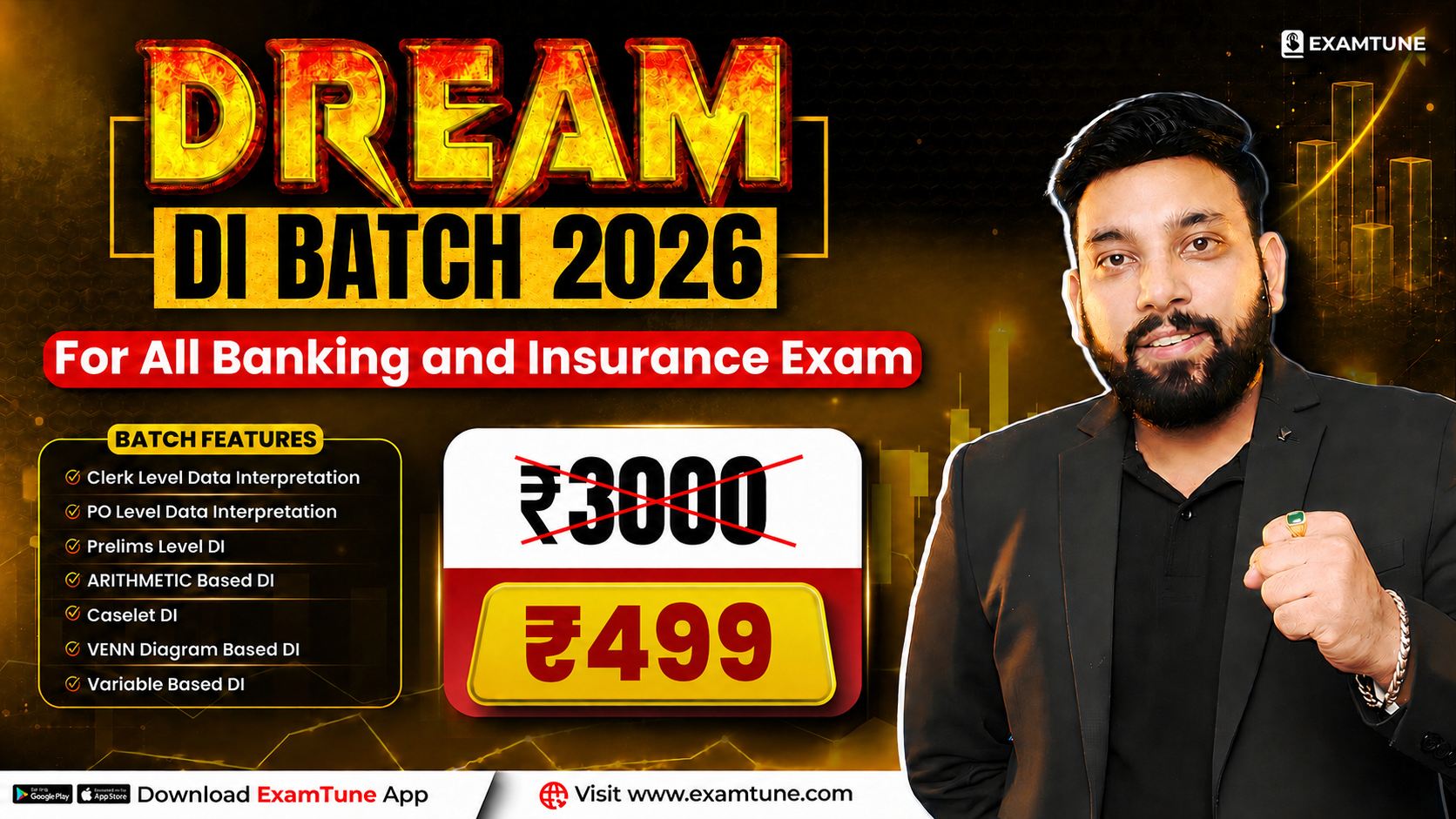 Dream DI Batch | DI Paid Batch for All Banking & Insurance Exam (PO + Clerk) 2026