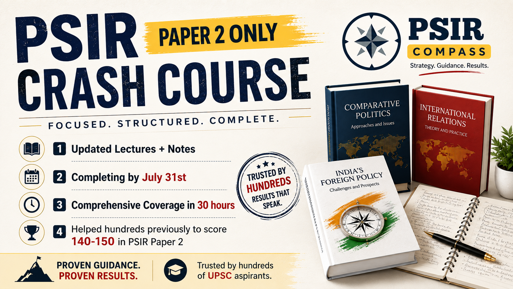 PSIR Crash Course Paper 2 Only